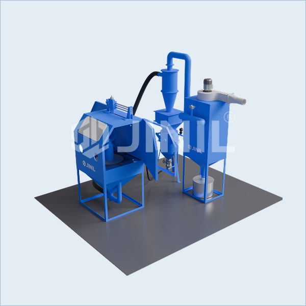 Air-Operated Shot Blasting Cabinet - Pressure Type